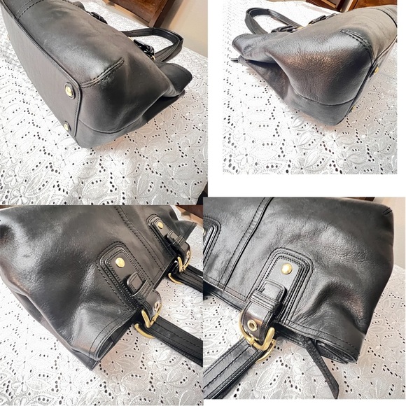 Coach F11844 Women's Black Leather SoHo Shoulder Bag - Picture 2 of 10